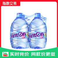 景田 饮用天然泉水 大瓶装水 4.6L*4瓶  家庭健康饮用水 景田4.6L*4瓶