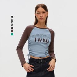 TEENIE WEENIE 小熊 女士长袖T恤
