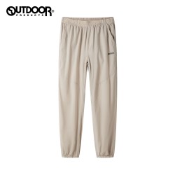 OUTDOOR PRODUCTS 加州云雀2026夏季新款长裤女防泼提花格束脚裤