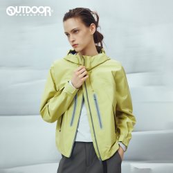 OUTDOOR PRODUCTS 加州云雀26夏新款冲锋衣女防水透湿外套CORDURA