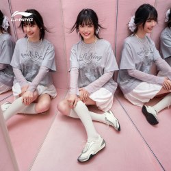 李宁 菲林Breeze 女款休闲运动鞋 AGCW214