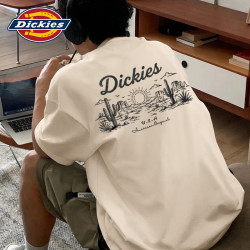 Dickies 美式复古短袖t恤男夏季潮牌印花宽松大码休闲纯棉体恤男百搭半袖