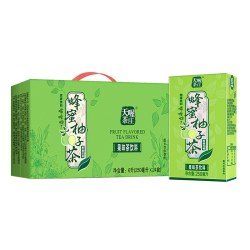 天喔茶庄 蜂蜜柚子茶原味250ml*24盒