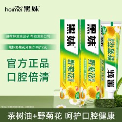 heimei 黑妹 天然野菊花牙膏