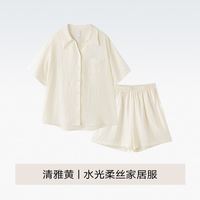 猫人 水光丝柔光 女士家居服 短裤短袖