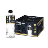 移动端、88VIP：屈臣氏 饮用天然苏打水420ml*15瓶弱碱性饮用水无糖无汽含矿物质