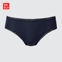 优衣库 莫代尔混纺短裤/普通腰/三角女装内裤482687 487949 487949/69