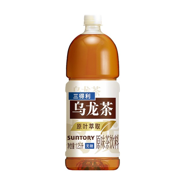 88VIP、今日必买：三得利 无糖 乌龙茶饮料1.25L*6瓶