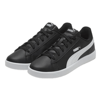 PUMA 373034-01 透气低帮板鞋 黑白 4.0码(37.0) 女鞋
