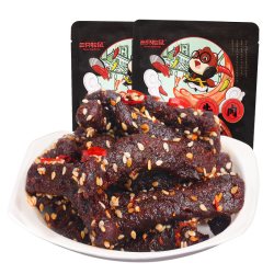 三只松鼠 蜀香牛肉 100g*2袋 麻辣味