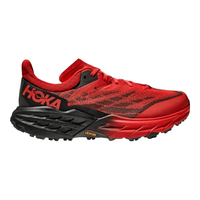 HOKA Speedgoat 5 GTX 防水缓震 黑红Fiesta/Thyme 40 越野跑鞋