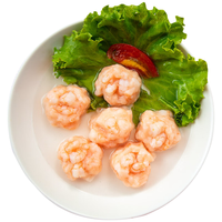 泽众 清真鲜虾滑 150g*3袋 火锅丸子