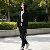 安德玛 女装连帽夹克运动套装
