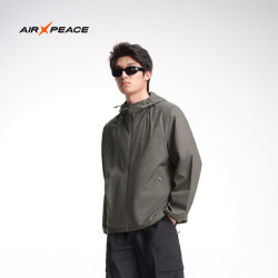 AIR PEACE 太平鸟 男士运动防晒衣 BSBLG2408H8