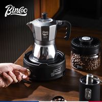 Bincoo 意式双阀摩卡壶电热炉煮咖啡壶家用商用手摇咖啡机户外套装