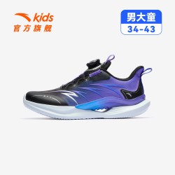 安踏 儿童驭风运动跑鞋2026夏季新款童鞋体测鞋网面透气儿童鞋子