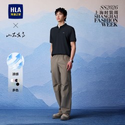 海澜之家 凉感 男士短袖POLO衫