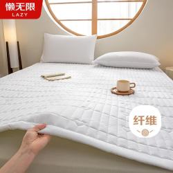 懒无限 A类四季床褥薄垫子 家用榻榻米透气防滑软垫被1.8*2米