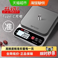 移动端、88VIP：凯丰 厨房秤电子秤家用小型精准电子称克称高精度食物秤烘焙克重器称重