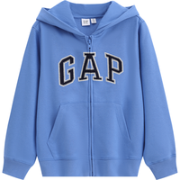 Gap 860919 贴布绣Logo 宽松拉链连帽卫衣
