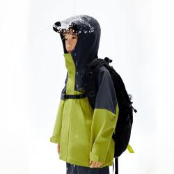 gxg.kids GXG童装春秋儿童拼色户外防水露营薄款冲锋衣