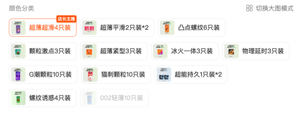 88VIP:第六感 超薄安全套(情趣/延时/超薄,任选4件 最高40只)