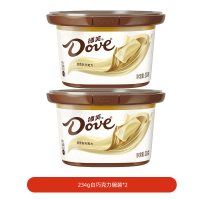 今日必买：德芙 丝滑牛奶巧克力234g*2碗