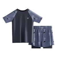 Keep 男童双层泳裤套装