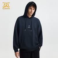 卡宾 3244164038 英文印花 煤黑色 L 连帽卫衣