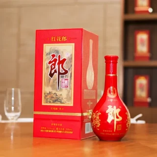 淘金币373.49元、今日必买：郎酒 红花郎10 酱香型白酒 53度 500ml*2瓶 盒装