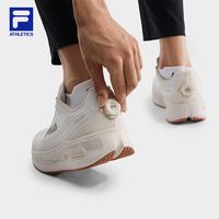 FILA斐乐 柔云4 MAX 支撑缓震 白中白-BA 41码 男子跑鞋