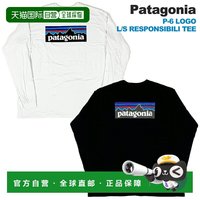 Patagonia 日本直邮Patagonia P-6 标志长袖T恤 - 责任设计 - 长袖上衣 - 标