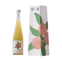 稍喜 桃子酒 495ml 礼盒装