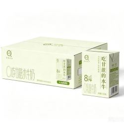 认养 0乳糖水牛奶 8.4g乳蛋白/盒 儿童全脂牛奶200mL*18盒