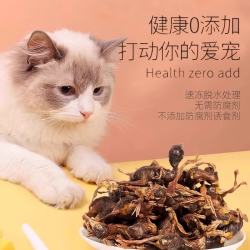 科万鸿 冻干鹌鹑狗狗零食动物人参生骨磨牙洁齿营养拌粮冻干零食猫咪零食  50g