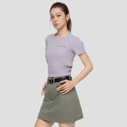 Gap 女装100%纯棉logo短袖T恤