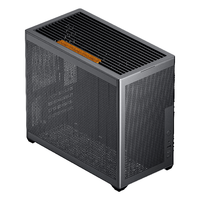 半岛铁盒 风灵N6机箱 Type-C接口 MESH侧板 黑色 MATX主机箱