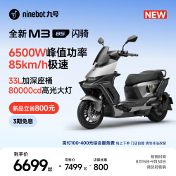 九号 M3 85 电动车 JH4000DT