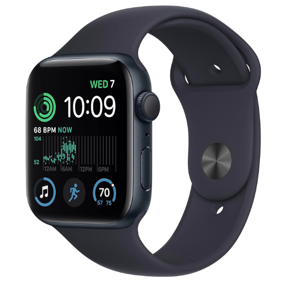 Apple 北美：苹果Apple Watch SE 2(2nd Gen) [GPS 44mm]版 午夜色