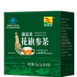 汤臣倍健 康富来花旗参茶 西洋参抗疲劳老人保健品 5袋*3盒