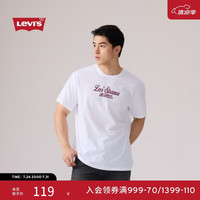 Levi's 26年秋季新款男士美式复古休闲针织印花短袖T恤