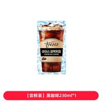 乐天 康塔塔黑咖啡饮料 230ml*1