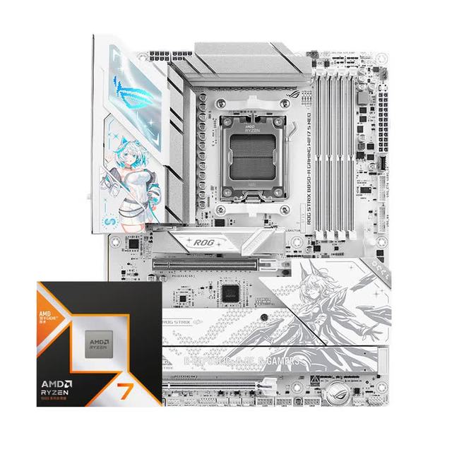 AMD 锐龙R7 9800X3D搭华硕ROG STRIX B850-A GAMING WIFI7 S NEO吹雪 主板CPU套装 板U套装
