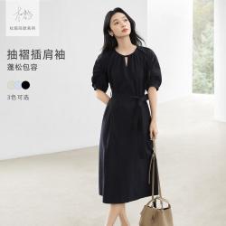 DUIBAI 女士短袖连衣裙 2026