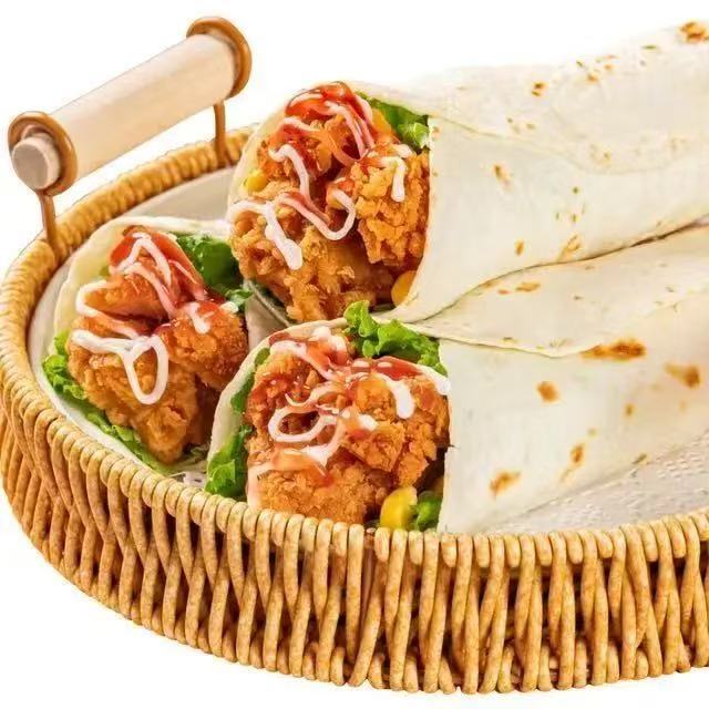 皇家小虎 2.9元/个 奥尔良鸡肉卷 可到手15个