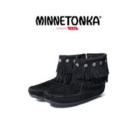 MINNETONKA 迷你唐卡 流苏雪地靴 女士