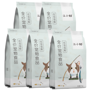 江小傲 幼猫成猫冻干全价猫粮 10kg（2kg×5）