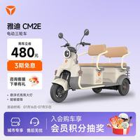 雅迪 CM2E 电动三轮车 10221243631756