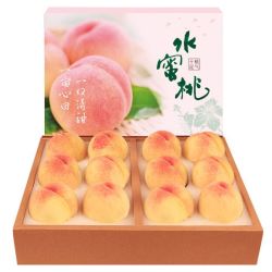 今春意 江苏白凤水蜜桃 特大果 生鲜水果