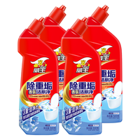 威王(vewin)洁厕灵 洁厕啫喱洁厕剂洁厕液马桶清洁除菌除臭厕所清洁剂 【4瓶】除重垢洁厕灵500g